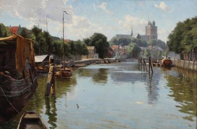 Fra havnen i Dortrecht
