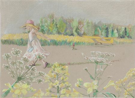 Gul by Simone Aaberg Kaern - Auction record, sale price, and art valuation. Compare with similar artists and explore comparable artworks.