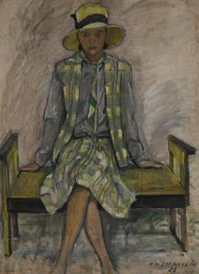 Portrait of a woman by Harald Isenstein - Auction record, sale price, and art valuation. Compare with similar artists and explore comparable artworks.