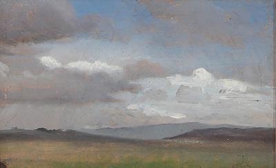 Clouds over a Hilly Landscape