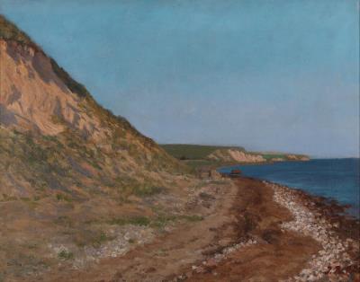 The coast of Björnö. Evening sun