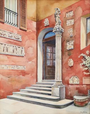 Stair scenery from Italy