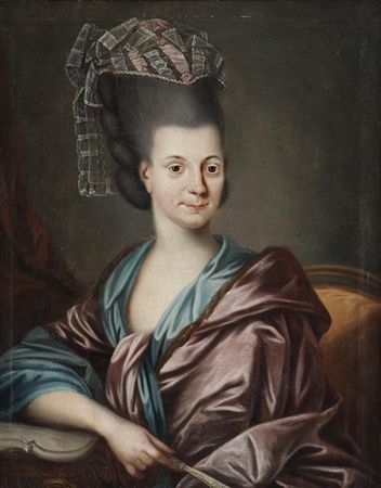 Portrait of Inger Louise Holm, née Warnheim (1745–1826)