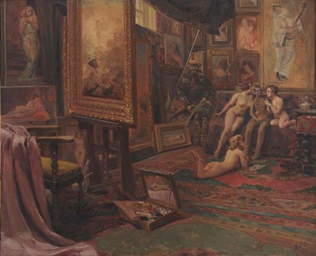 Paris' Dom. In workshop