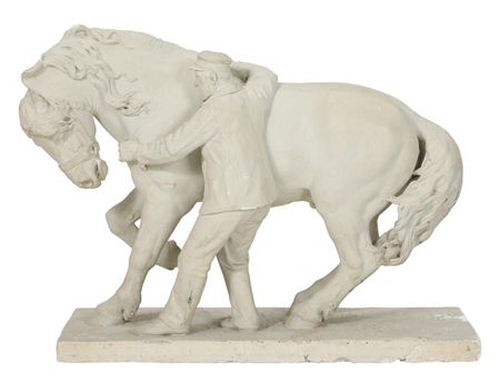 Man and horse, 1899