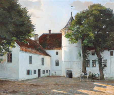 Summer scene from Lerkenfeld