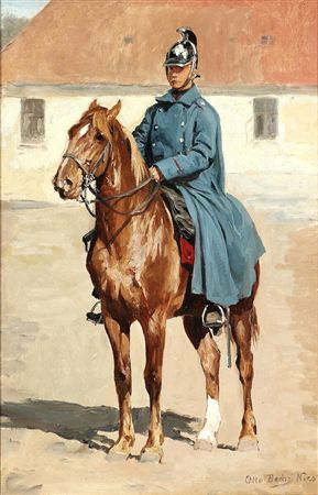 A member of the Gard Hussar Regiment