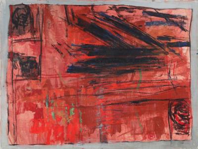 Composition in Red