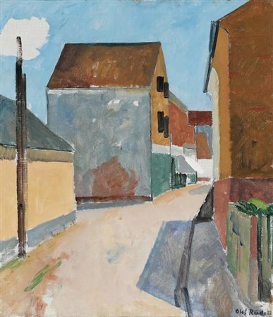 Scene from Allinge, Bornholm