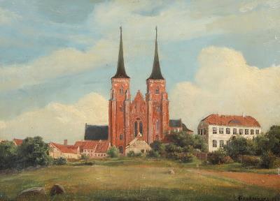 Scenery from Roskilde Cathedral