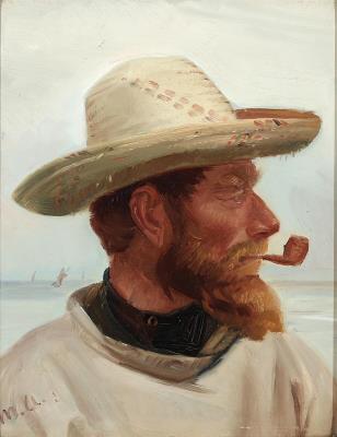 A Fisherman Smoking His Pipe