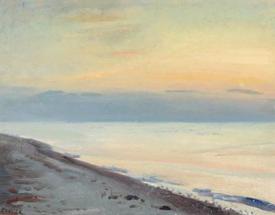 Sunrise at Sønderstrand, Skagen