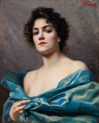 Portrait of a young woman