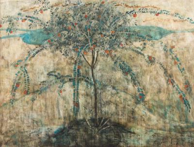 Apple of Paradise by Merab Abramishvili - Auction record, sale price, and art valuation. Compare with similar artists and explore comparable artworks.