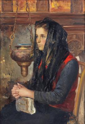At prayer