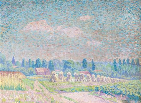 Haystacks in Oudenburg