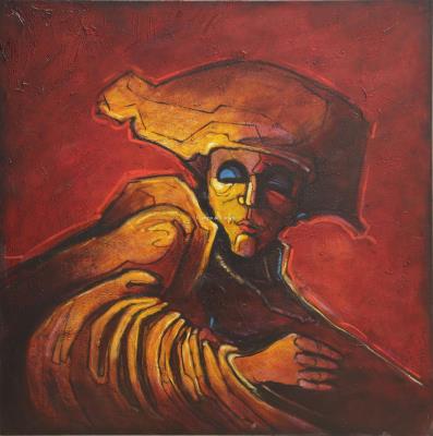 Man with jewel