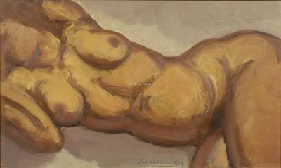 Nude by Jos Van Lancker - Auction record, sale price, and art valuation. Compare with similar artists and explore comparable artworks.