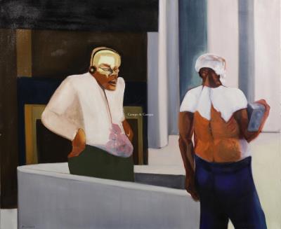 Rhythm -a- Ning' by Daniel Bruniaux - Auction record, sale price, and art valuation. Compare with similar artists and explore comparable artworks.