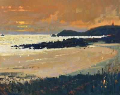 Beach Scene at Sunset by Gary Long - Auction record, sale price, and art valuation. Compare with similar artists and explore comparable artworks.