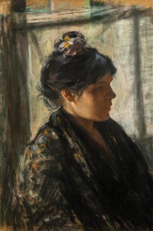 Young with mantle by Carlos Maria Herrera - Auction record, sale price, and art valuation. Compare with similar artists and explore comparable artworks.