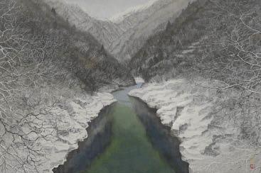 Snowy valley