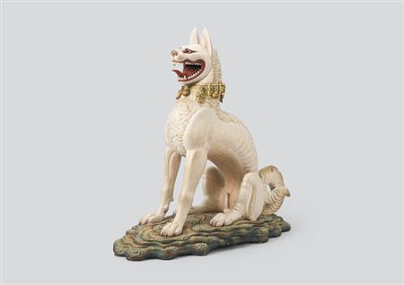 Divine Dog by Gengen Sato - Auction record, sale price, and art valuation. Compare with similar artists and explore comparable artworks.