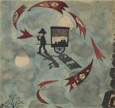 Town children, Village children: Mom, voices at night are scary.
