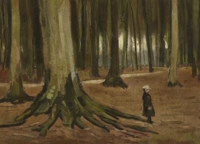 Meisje in het bosch (A Girl in a Wood) - Image 1 of 3