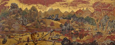 TONKINESE UPPER REGION (5) by Tich Chu Hoang - Auction record, sale price, and art valuation. Compare with similar artists and explore comparable artworks.