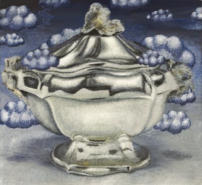 Study for tureen at considerable altitude
