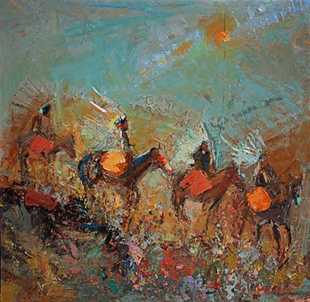 Guardians of Glacier by Kira Fercho - Auction record, sale price, and art valuation. Compare with similar artists and explore comparable artworks.