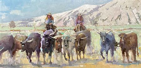 Cold's Comin by Michele Usibelli - Auction record, sale price, and art valuation. Compare with similar artists and explore comparable artworks.
