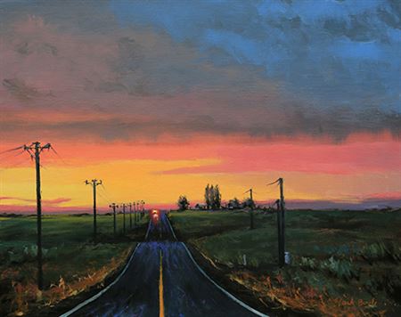 Homeward by Mark Dale Boyle - Auction record, sale price, and art valuation. Compare with similar artists and explore comparable artworks.