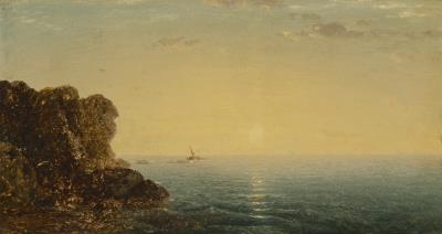 Sunset off Newport