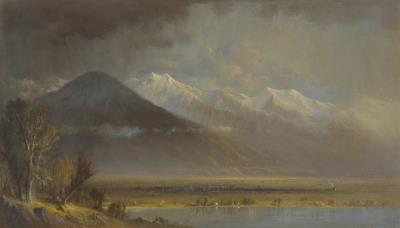 Wasatch Range above Salt Lake City