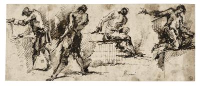 Study of four figures by Giovanni Battista Piranesi - Auction record, sale price, and art valuation. Compare with similar artists and explore comparable artworks.