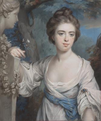 Portrait of Mary Colebrooke, later Lady Aubrey (1750-1781), half-length