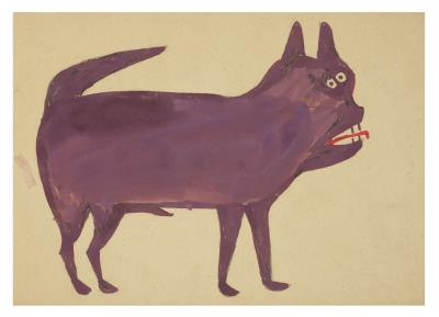 Purple Dog, Red Tongue