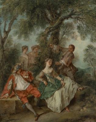 La bergère endormie (The sleeping shepherdess)
