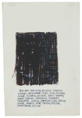 Untitled (Thou shalt read...)