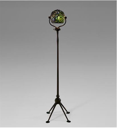 'Turtle-Back' Diver's Floor Lamp, circa 1910