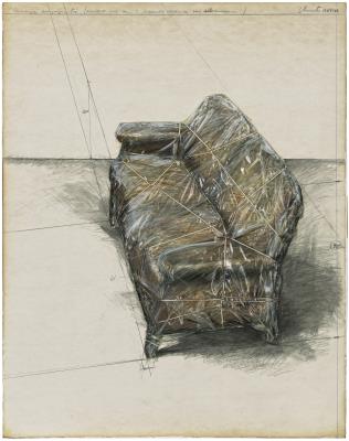 Wrapped Couch: Project For Eindhoven Stedelijk Van Abbemuseum