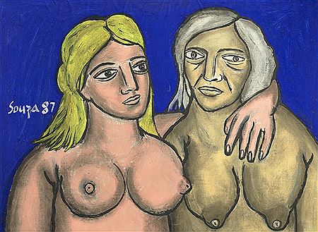 Untitled (Young and Old Woman)
