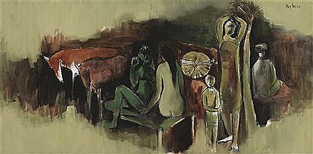 Untitled (Villagers at Rest)