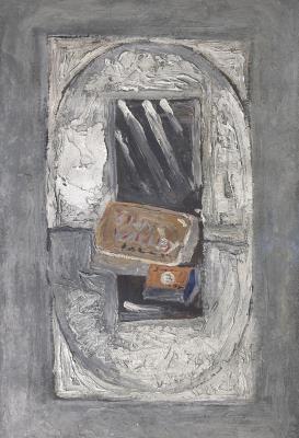 Untitled (Still Life with Matches and Tobacco Tin)