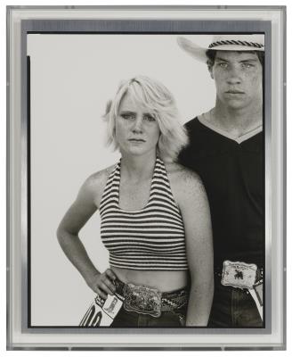 Heidi Hamilton and Gordy Bray, Rodeo Contestants, Douglas, Wyoming, July 28, 1981