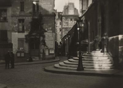Street Scene, Montmartre, Paris