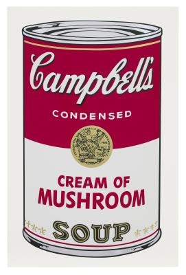 Cream of Mushroom, from Campbell's Soup I