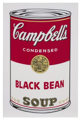 Black Bean, from Campbell's Soup I